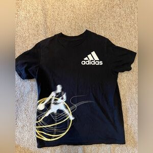 Adidas Boy’s T-Shirt (Size XL)- Black